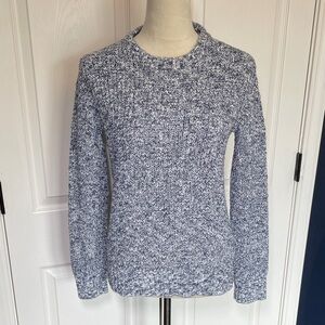 Bonobos Marled Blue‎ 100% Cotton Crew Neck Sweater Size XS